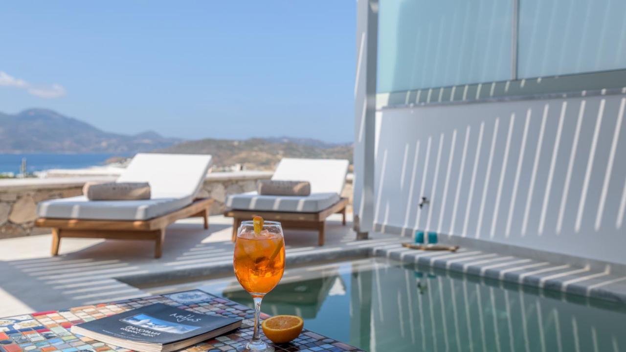 Hilltop Suites Milos Mytakas Экстерьер фото
