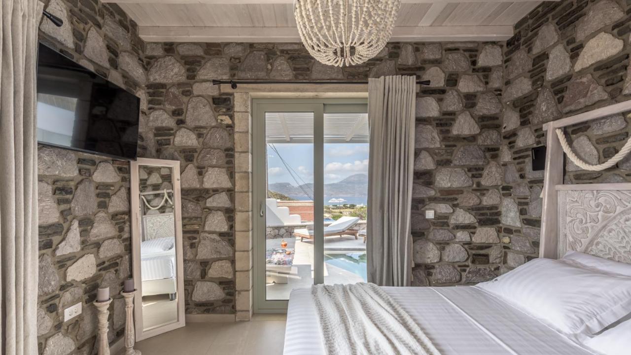 Hilltop Suites Milos Mytakas Экстерьер фото